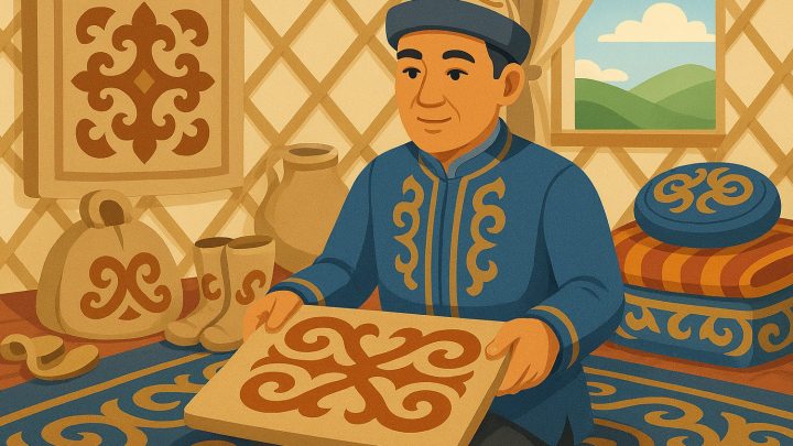 Почему в казахском быту было так много войлочных изделий