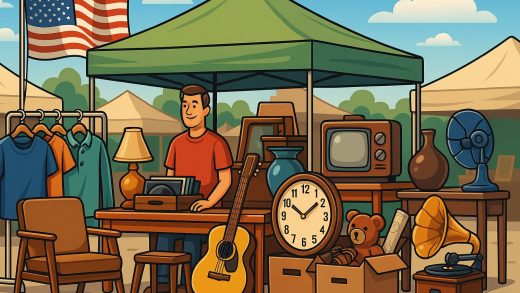 Как в США устроены блошиные рынки и что там можно найти