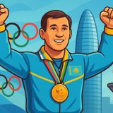 Первая казахстанская медаль на Олимпиаде в Барселоне