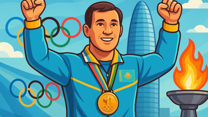 Первая казахстанская медаль на Олимпиаде в Барселоне