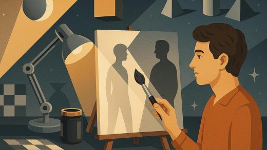 Как художники используют свет и тень для создания иллюзий