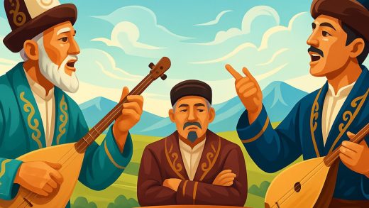 Как проходили состязания по айтысу