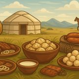 Что ели кочевники в степи и как хранили продукты