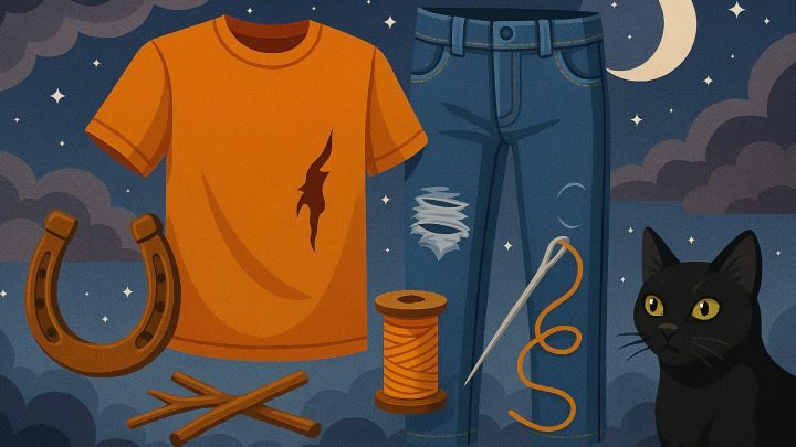 Жыртылған киімдер туралы ырымдар: тігістер неге жыртылады