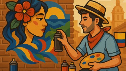 Почему в Колумбии популярны уличные художники