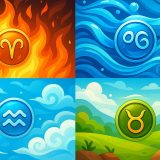 Зодиак белгісін қай элемент басқарады