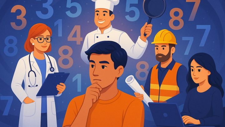 Мамандық таңдауға сандар қалай әсер етеді