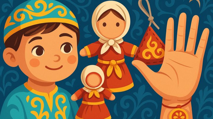 Неліктен қазақтар балаларға тұмарды ойыншық түрінде берген? - Информатор 1