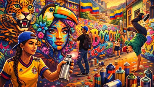 Колумбияда көше граффити мәдениеті қалай өмір сүреді