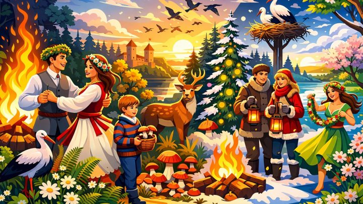 Латвияда табиғатқа байланысты мерекелер неге көп? - Информатор 1