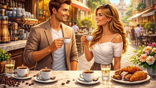 Почему в Италии принято пить кофе стоя