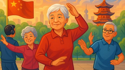 Қытайда зейнеткерлер неге алаңда билейді?