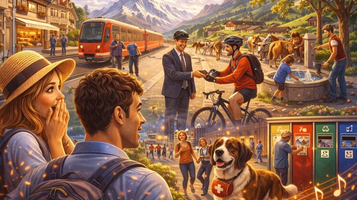 Швейцариялықтардың күнделікті өмірінде туристерді таң қалдыратын нәрсе