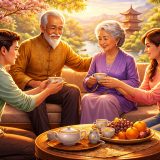 Азияда ұрпақтар арасындағы қатынастар қалай реттеледі