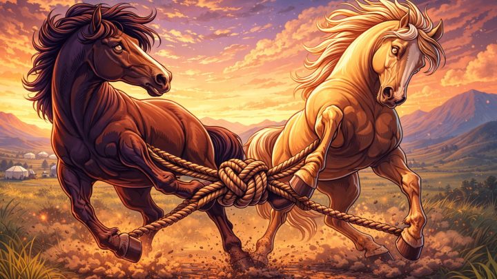 «Байлау» дегеніміз не және аттар неліктен байлаулы болды?