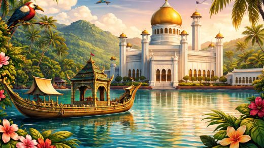 Брунейдің басқа малай елдерінен ерекшелігі неде