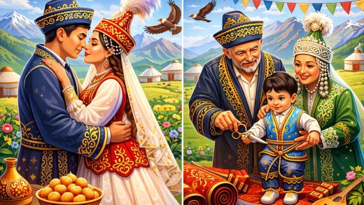 Что означают обряды перехода в казахской культуре