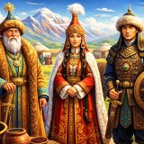 Қазақтардың әлеуметтік иерархиясында костюм қандай рөл атқарды?