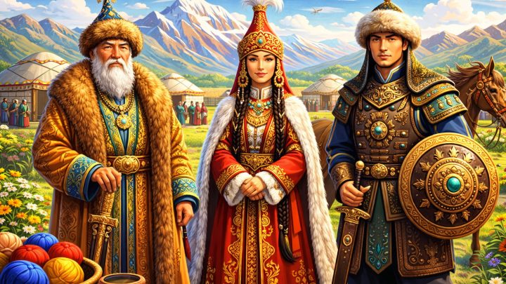 Қазақтардың әлеуметтік иерархиясында костюм қандай рөл атқарды?