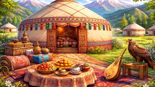 Қазақтың киіз үйінің Қазақстанның дәстүрлі мәдениетіндегі рөлі