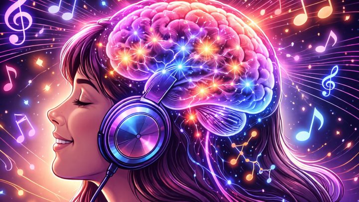 Сүйікті музыкаңызды тыңдаған кезде мида не болады