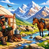 Тәжікстан тауларында шопандар қалай өмір сүреді