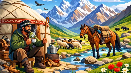 Тәжікстан тауларында шопандар қалай өмір сүреді