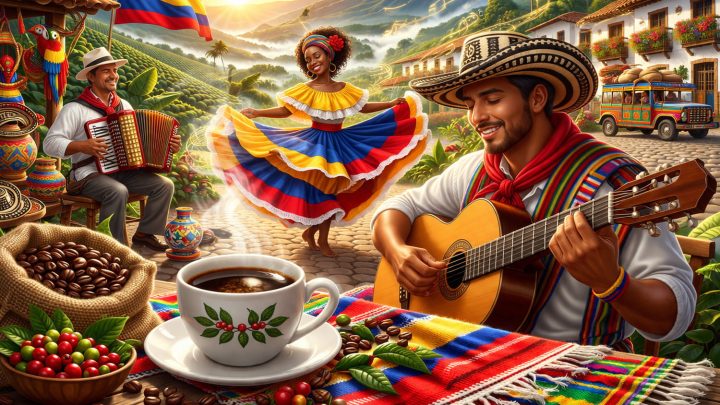 Колумбияда кофе, музыка және халық өнері қалай үйлеседі