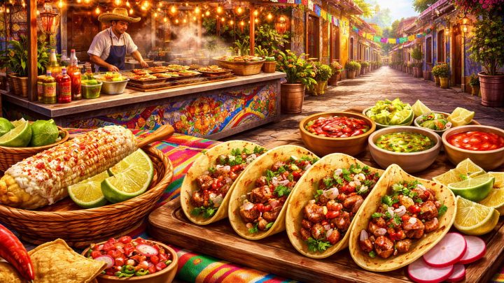 Мексикада көше тағамдарының мәдениеті қалай өмір сүреді