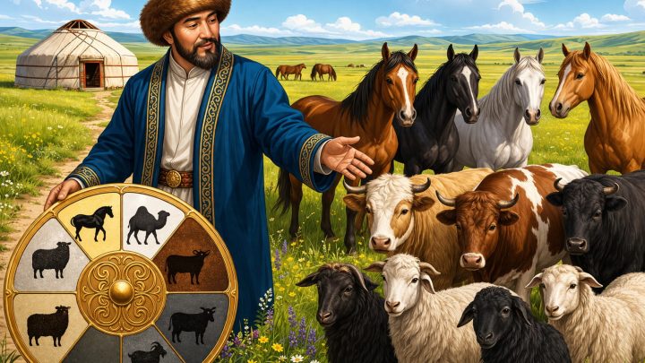 Почему казахи делили скот по породам и мастям?