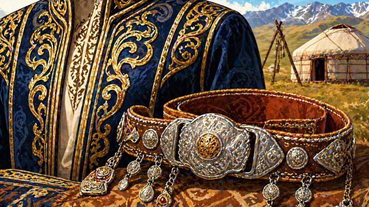 Что означали традиционные казахские пояса и камзолы